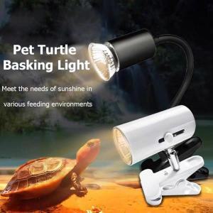 UVA 파충류 램프, 거북이 바스킹 전구, 가열 조명, 애완 동물 양서류 풀 스펙트럼 25 W, 75W