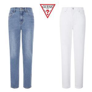 갤러리아 GUESS Jeans S/S [여성] M톤 ＆ 화이트 슬림 스키니