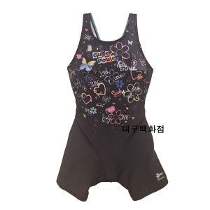 [대구백화점] [레노마수영복]여아동 X백 3부 실내수영복(GS2E863)