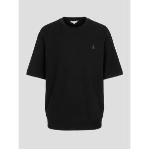 [빈폴] 밀라노조직 솔리드 라운드넥 티셔츠  블랙 (BC4342C145)