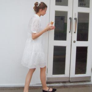 Hackesch_Lena Dress_White