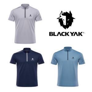 [롯데백화점]블랙야크 이월상품(1BYTSM2042) 브리디싱글집업티셔츠S#1 남자 등산 티셔츠