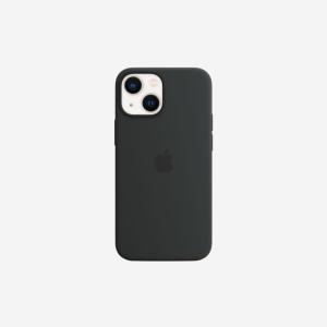 [정품] 애플 맥세이프형 아이폰 13 실리콘 케이스 미드나이트 Silicone Case with MagSafe Midnight 499859