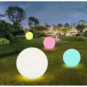 LED 원형 구 조명 조형물 야외용 정원 방수 보름달