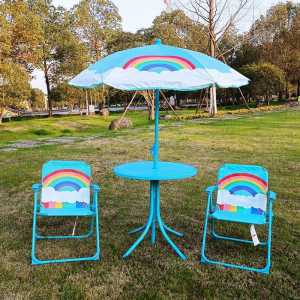 파라솔 의자 유아 미니 야외 파라솔세트 아기 캠핑