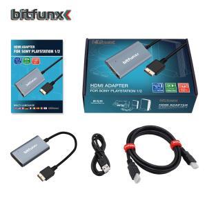 Bitfunx RGB YPBPR to 1080P HDMI 호환 컨버터 PS2 PS1 PS One 플레이스테이션 게임 콘솔 RGB to YPbPr 스
