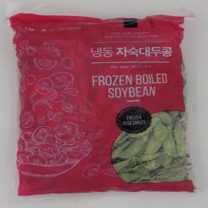 [얌얌마켓] 냉동 자숙대두콩 에다마메 1kg (아이스박스 포함)