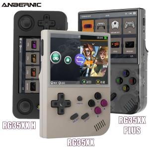 ANBERNIC 휴대용 비디오 게임 플레이어, RG35XX, 플러스, H, 3.5 인치 IPS 640*480 화면, 크리스마스 선물