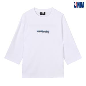 [엔비에이]유니 원색분해 7부 소매 티셔츠 (N212TS031P)