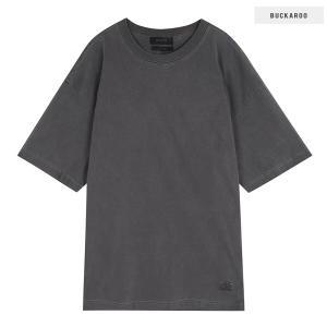 [롯데백화점]버커루 남성 16수 페이즐리 배색 루즈핏 R넥 TS_티셔츠 (B212TS290P)