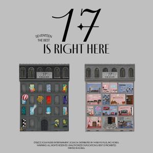 핫트랙스  SEVENTEEN 세븐틴  - BEST ALBUM  17 IS RIGHT HERE  2종 세트