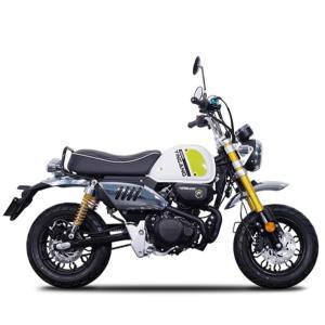 클래식 미니 바이크 몽키 실버스틸 소형 오토바이 150cc 엔진 입문용 메뉴얼
