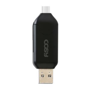 타입C 듀얼 카드리더기 USB3.0 + C타입 겸용 SD 마이크로SD 메모리 블랙박스 영상재생