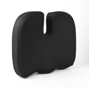 소파 바른자세 메모리폼 쿠션 방석(블랙) 학생 용학원 의자방석 방석 사무실 의자 골반