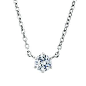 갤러리아 여자 3부 다이아몬드 큐빅 목걸이 선물 14K 6프롱
