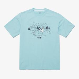 [노스페이스]NT7UP07C 썸머 캠프 반팔 티셔츠