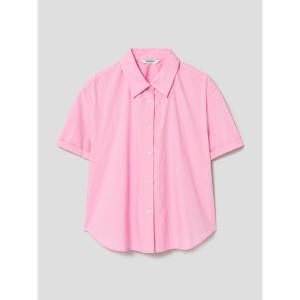 [에잇세컨즈] 베이직 코튼 반소매 셔츠  핑크 (324465LY1X)