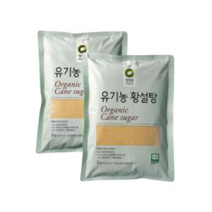[코스트코] 대상 청정원 유기농 황설탕 2kg x 2개_MC