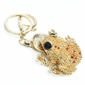 [오너클랜]재물운 행운의 황금 엽전 복두꺼비 열쇠고리 키링
