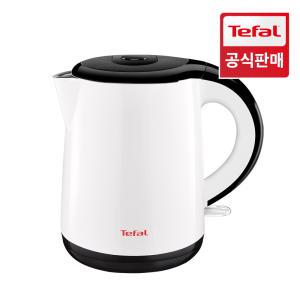 [테팔][공식] 테팔 전기 커피 포트 세이프티 화이트 앤 블랙 KO2611