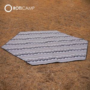 로티캠프 그란디스 육각 원터치 텐트 전용 카펫 시트 돗자리