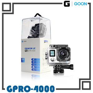 (IPD) G-GOON GPRO-4000 액션캠 / 4K 3840P  UHD,FHD / 2.0인치 디스플레이 / 160만 화소 / 수심 30M 방수