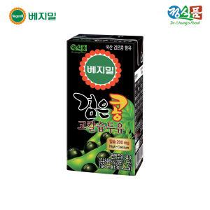 [베지밀]베지밀 검은콩 두유 고칼슘 (190ml80팩) / 무료배송