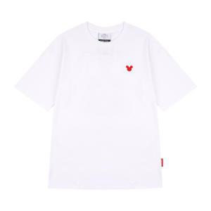 [클라이드앤]클라이드앤 공용 미키마우스 로고 반팔 티셔츠 FNBTS290U