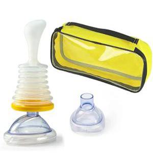 질식 방지 응급처치용품 성인용 어린이용 2가지 크기 마스크 하임리히법 쉬운사용