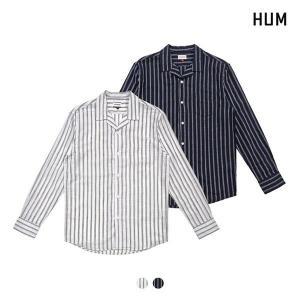 [하프클럽/HUM]남) 코튼슬럽 오픈카라 셔츠(FHMECSL103P)