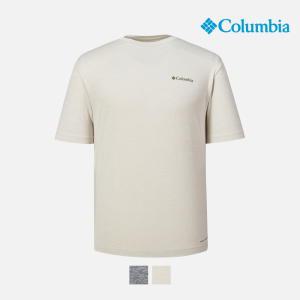 [롯데백화점]컬럼비아 남성 여름 기능성 프린트 반팔 티셔츠 AE9595
