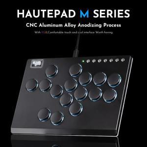Haute42 알루미늄 합금 히트박스 컨트롤러, 격투 게임 조이스틱 PC, PS3, 스위치, 스팀용, Ps4 아케이드 스