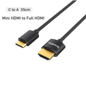 SmallRig 울트라 슬림 고속  HDMI to 케이블 소니 니콘 캐논 3040 3042/3043 C A /D A/35cm 55cm 4K