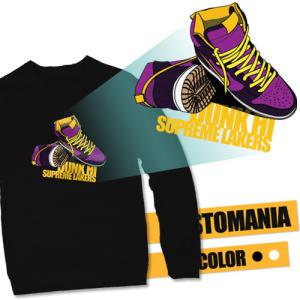 Supreme Lakers - 덩크 에디션 커스텀매니아 티셔츠