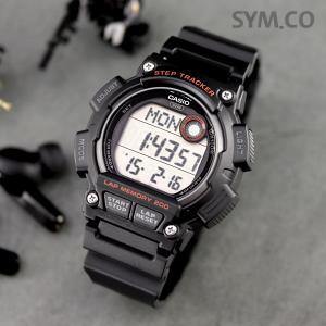 정품 WS-2100H-1A 카시오 남성 학생 우레탄 시계 c66