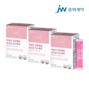 JW중외제약 질 건강 리스펙타 프로바이오틱스 임산부 질유산균 락토페린 90포