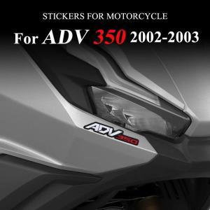 흰색 빨간색 오토바이 스티커, 방수 PVC 장식 데칼, For Honda ADV350 ADV 350 2022 2024, 액세서리