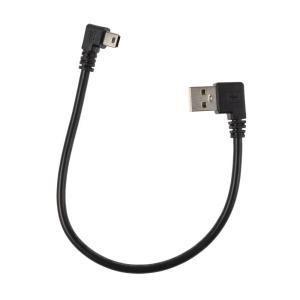 COMS USB 미니5핀 케이블 30cm 꺽임형 충전