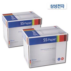 삼성 SS페이퍼(SSpaper) A4용지 80g 2박스(5000매)