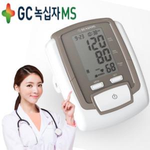 녹십자 커프형 혈압계 가정용 개인 자가 혈압측정기 불규칙맥파감지 팔뚝 자동 전자 혈압 체크기 재는 기계