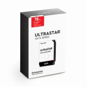 Western Digital WD Ultrastar DC HC550 패키지 7200/512M (WUH721818ALE6L4 18TB)