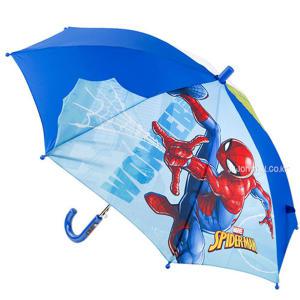 스파이더맨 거미줄 입체 홀로그램 47 우산-블루