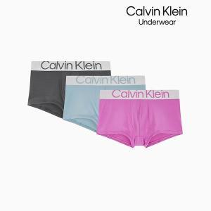 [Calvin Klein Underwear](본점)남성 리컨시더드 스틸 마이크로 3PK 로우라이즈 트렁크 (NB3074-MHL)
