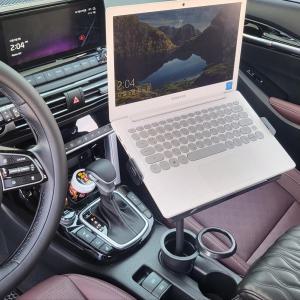 제노믹스 차량용 컵홀더 노트북 태블릿 거치대 XKG-CP9000
