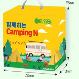 캠핑푸드 선물세트 페스티벌 퍼페트2호 라면 광천김 집밥용기 GUSSEN