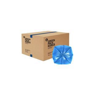 그린팩코리아 배접쓰레기봉투 분리수거 63X90 중 60리터 1000장/box 파랑색(반투명) 배접봉투