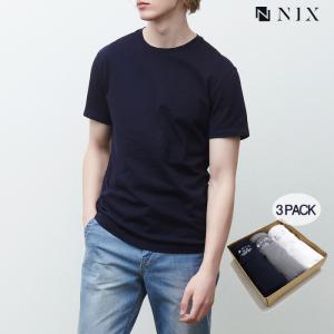 [닉스][NIX]남)라운드반팔 컬러 3팩 티셔츠(FNARCTA101P)