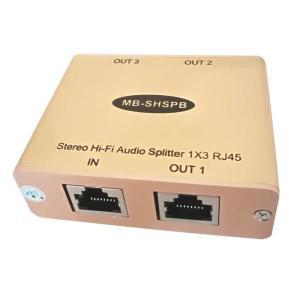 스테레오 하이파이 오디오 네트워크 스위치 프로 XLR 밸런스드 랜 케이블 스플리터, 홈 시어터용 RCA 또는