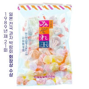 마츠야 미조레타마 캔디 160g 천연색소 일본 직수입 알 볼사탕