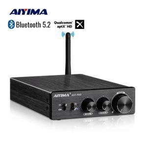 AIYIMA 오디오 A07 프로 300W x 2 스테레오 파워 앰프 업데이트 TPA3255 클래스 D 블루투스 QCC304X Aptx R